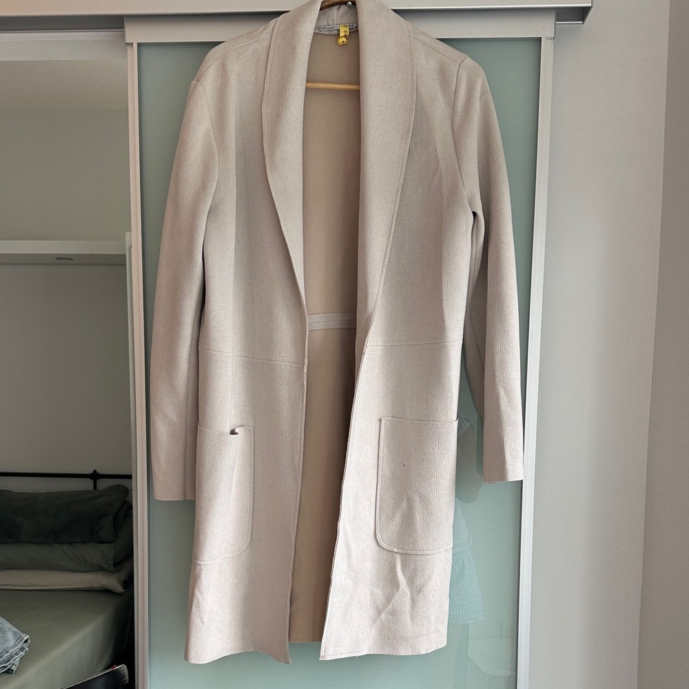 Zara Cream Women's Blazer Coat